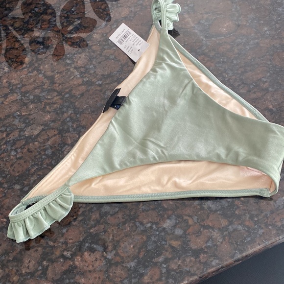 NWT bikini bottom sage color size LG by LA Hearts. - Picture 6 of 7